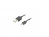 Lanberg Kabel Micro USB - AM 2.0; 1m Easy-USB czarny